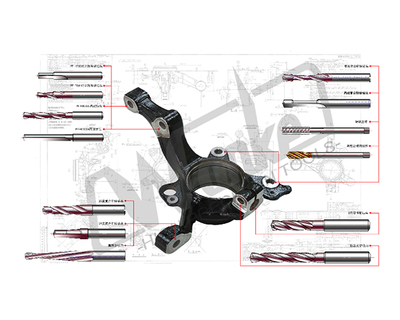 (40Cr或40MnB钢)件/汽车转向节
